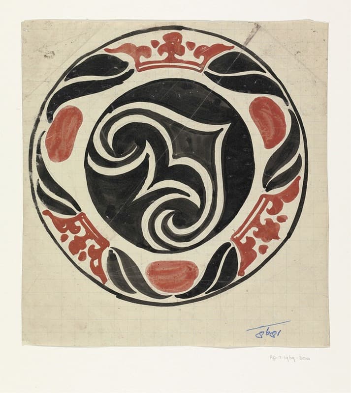 Дизайн для экслибриса Карела Лион Каше