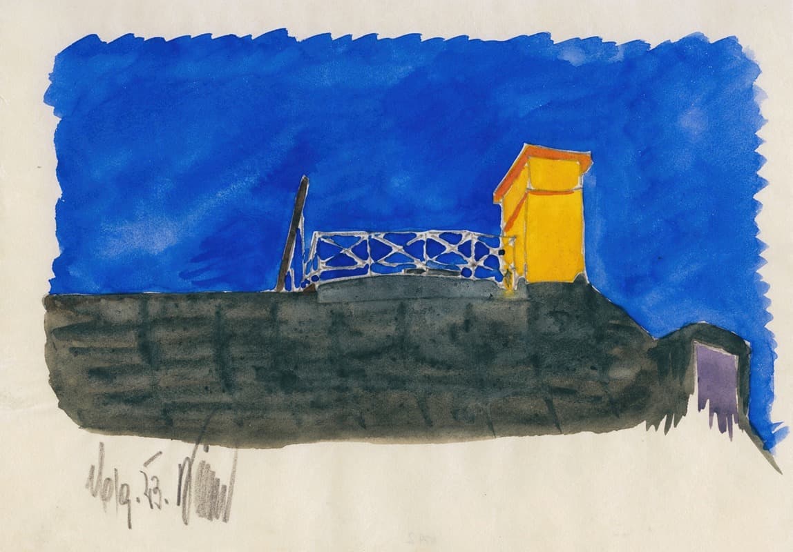 Ohne Titel, (Skizzen 10 Blätter) I