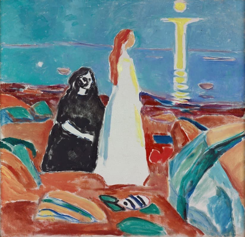 Two Women on the Shore