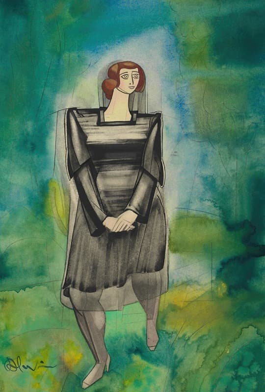 Ohne Titel (Frauenfigur)