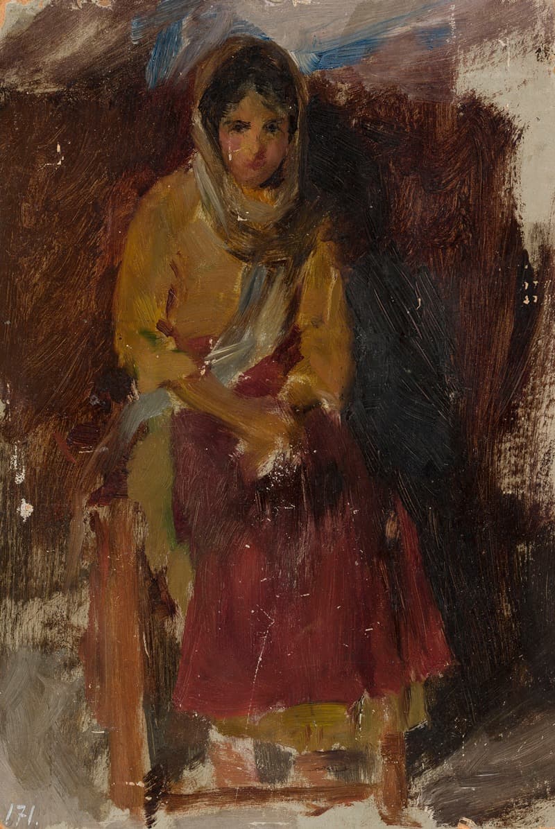 Девочка. Из путешествия в Крым