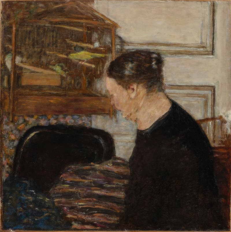 Portrait de Mme Frédéric Mertzdorff, grand-mère de l'artiste