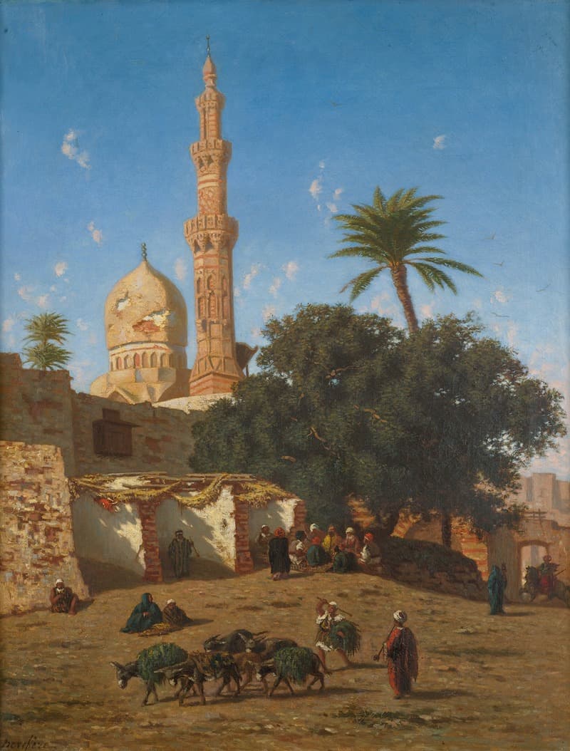 Outside The Walls Of A North African City