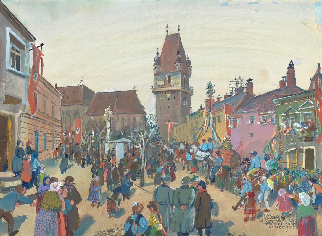 Der Hüter-Einzug in Perchtoldsdorf am 12. November 1939