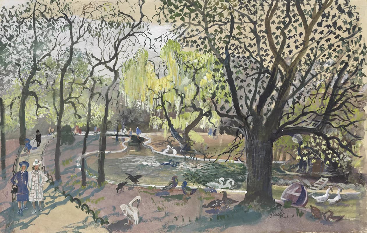 Stadtpark im Frühjahr