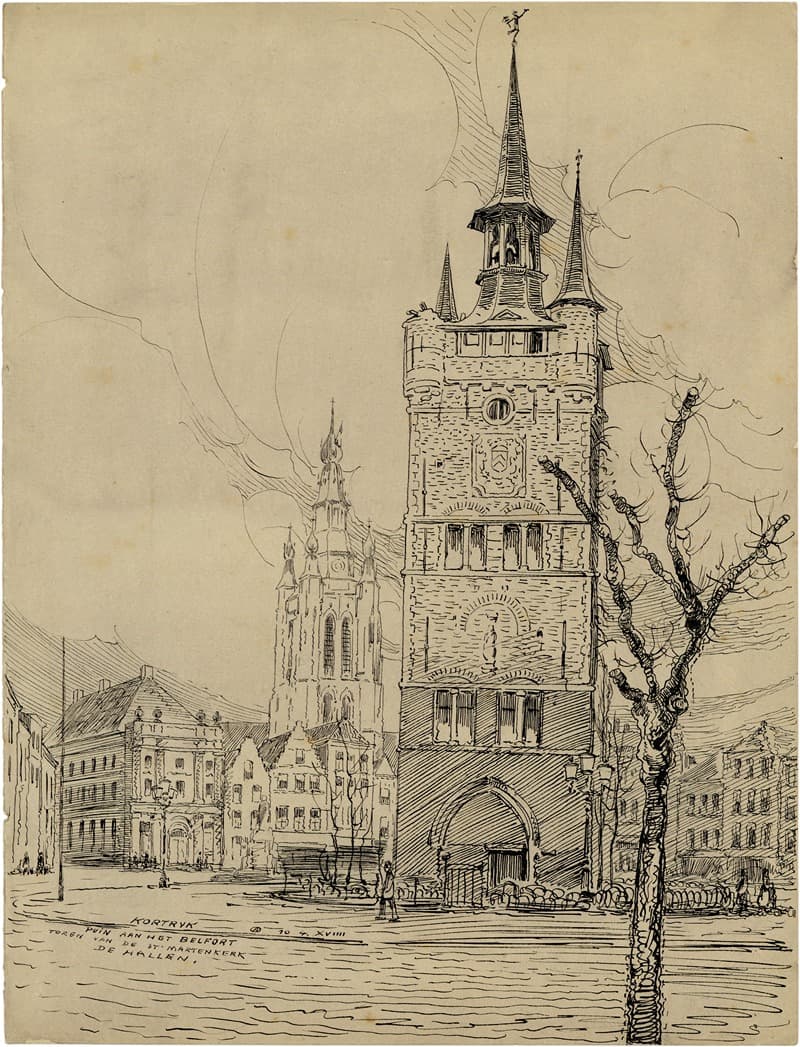 Колокольня в Корtryk