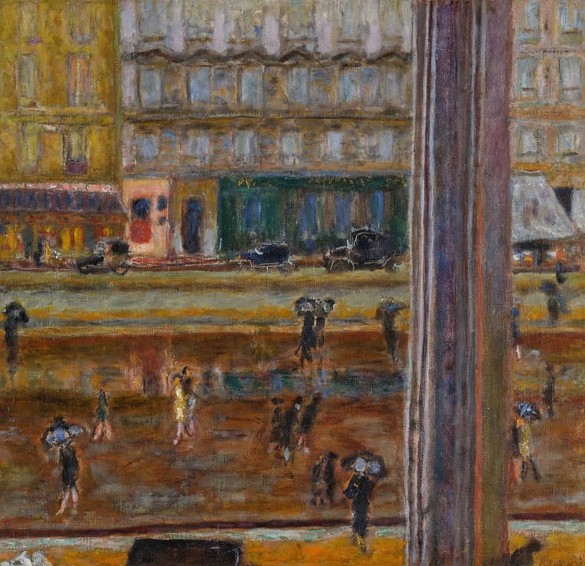 Boulevard des Batignolles (La Pluie)