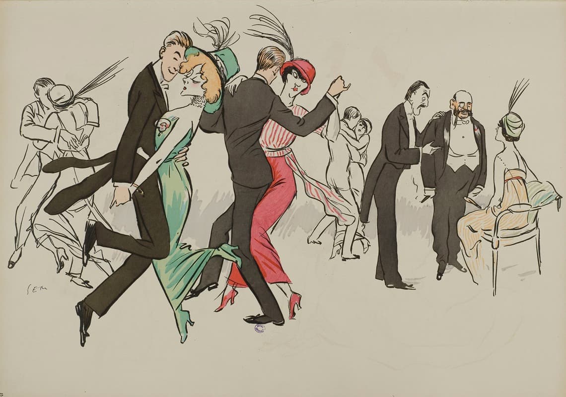 Анна Хелд, Мириам Данеско и Марсель Фукье