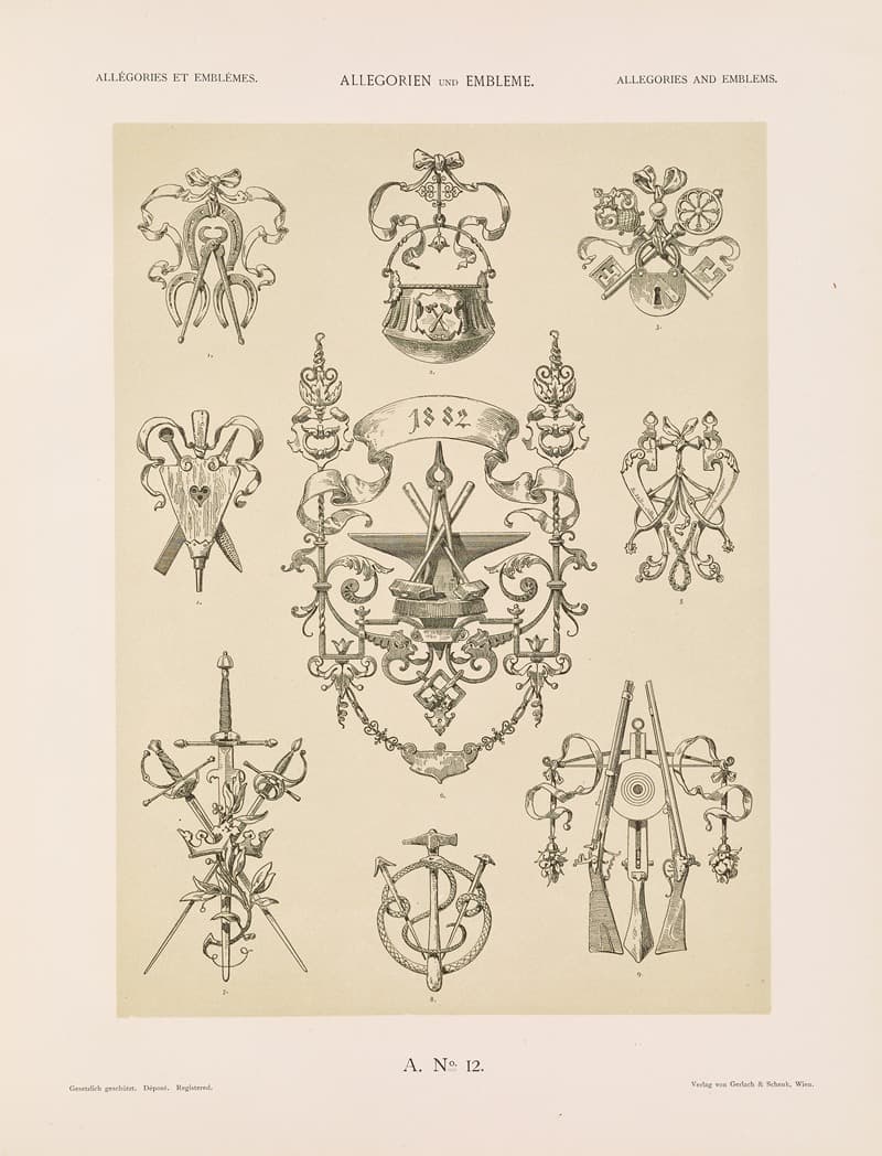 Аллегории и эмблемы Том II Пл.013