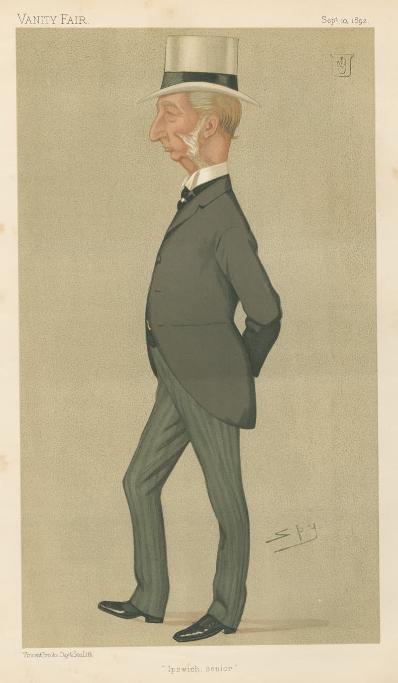 Politicians – 'Ipswich senior'. Sir Charles Dalrytmple. September 10, 1892