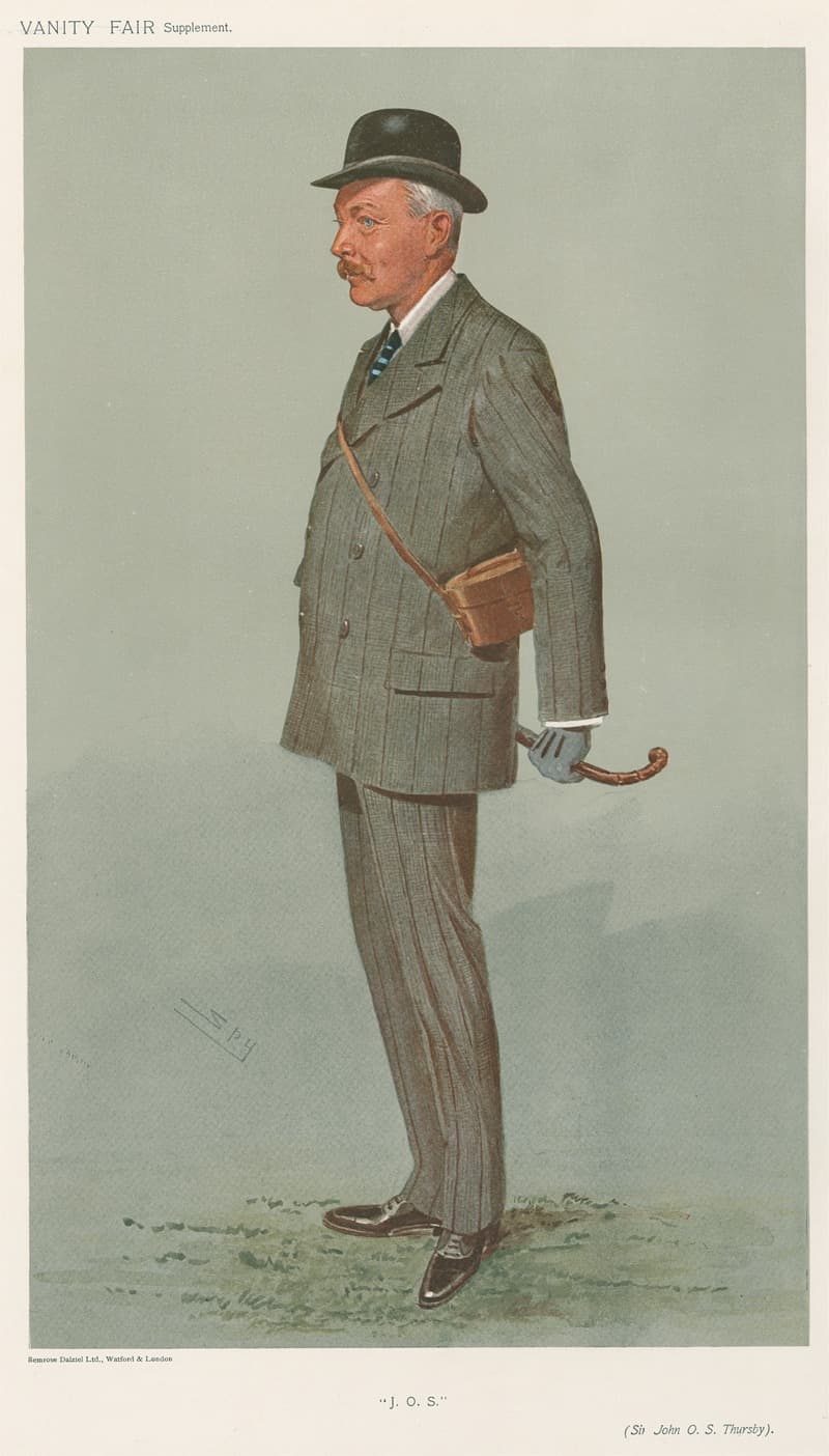 Turf Devotees; 'J.O.S.', Sir John Omerod Scarlett Thursby, August 28, 1907
