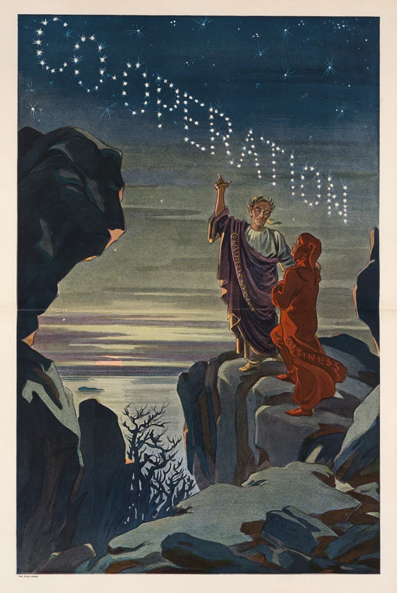 Government and business enter upon a new era of good feeling