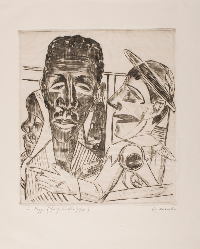 The Negro, plate 6 from the portfolio 'Annual Fair'