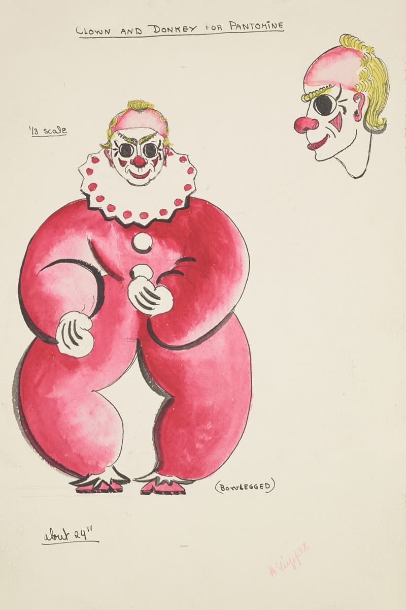 Струнная лихорадка (марионетка): Клоун для пантомимы