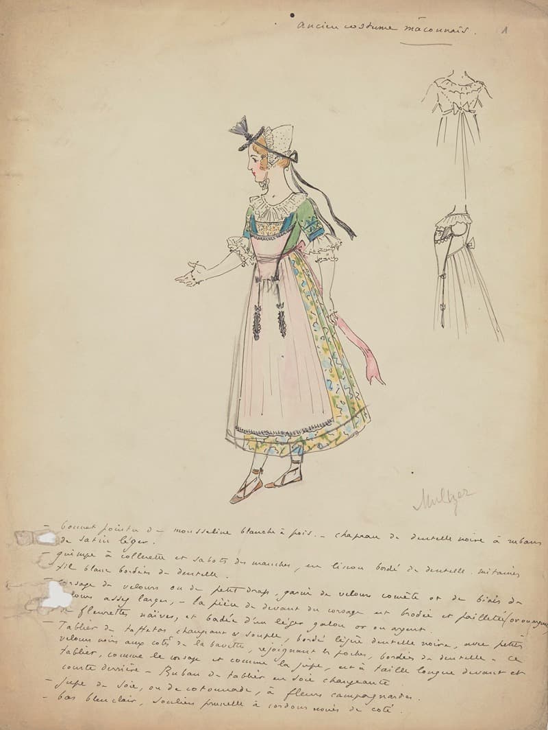 Макеты костюмов в M