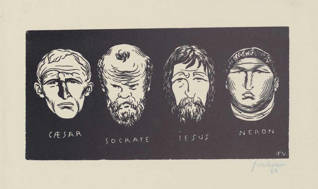 Цезарь, Сократ, Иисус, Нерон