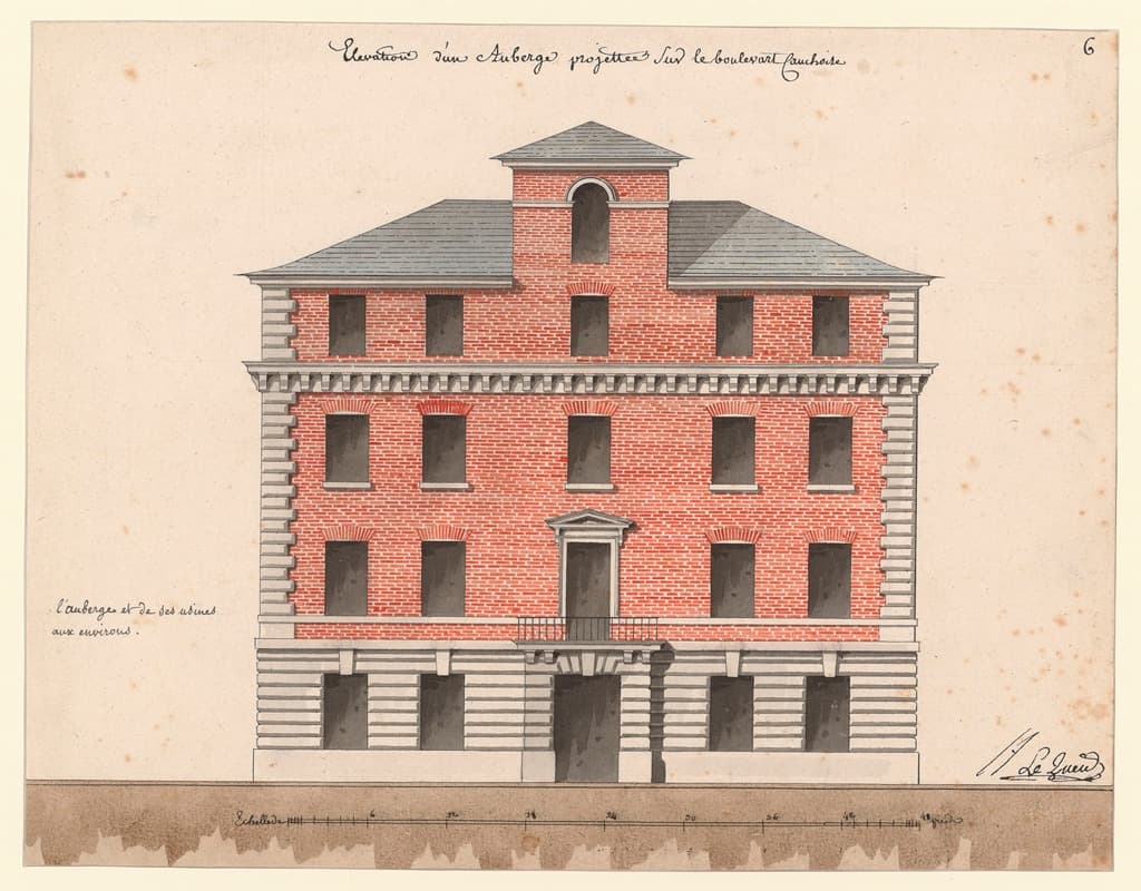 Подъем гостиницы, запланированный на бульваре Кошуаз