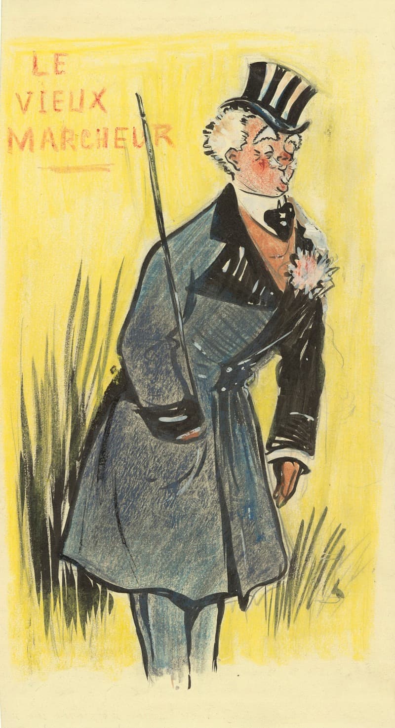 Альбер Брассер в "Старом страннике" Анри Лаведана