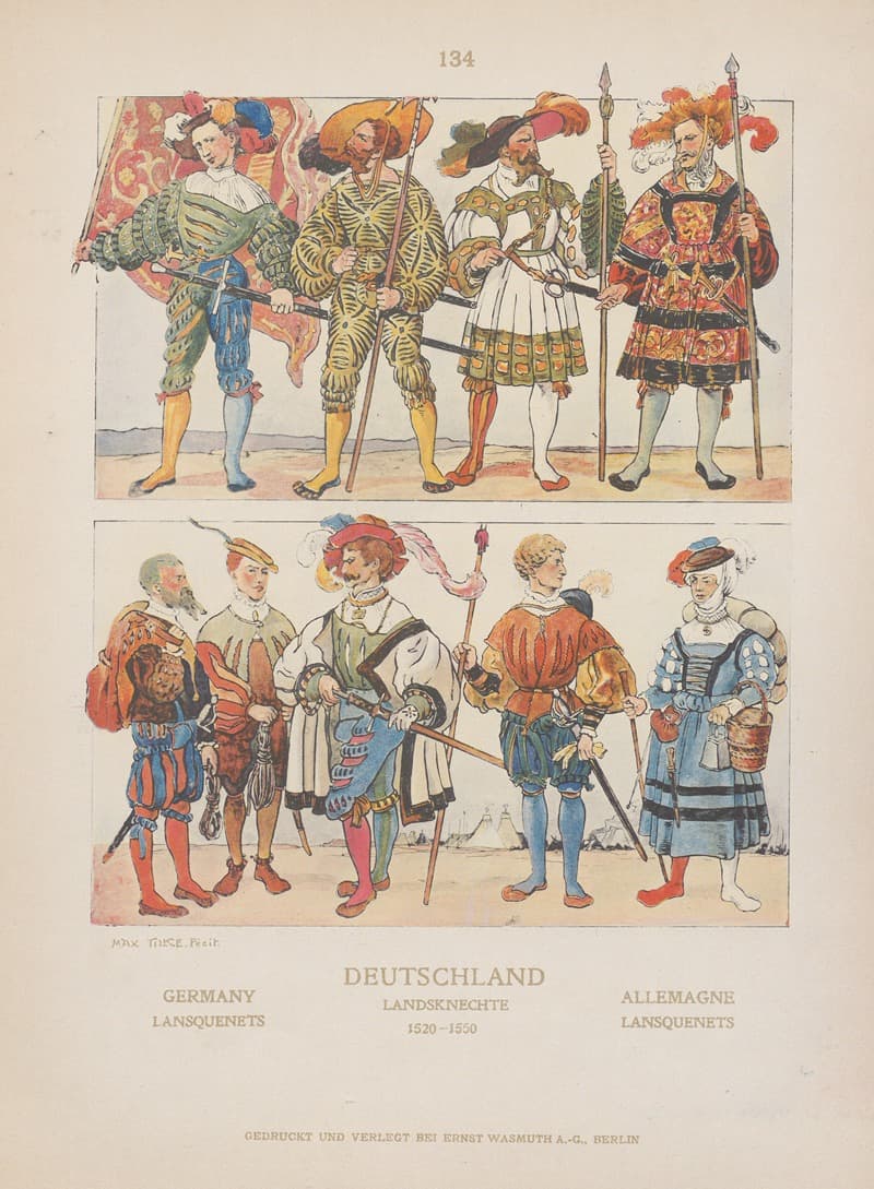 Германия; Ландскенеты