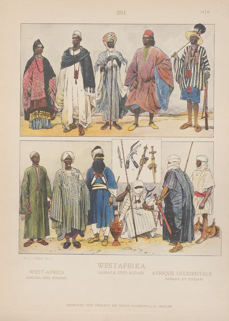 Западная Африка; Сахара и Судан