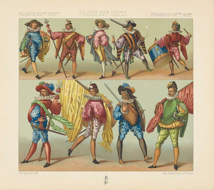 Costumes de l'infanterie sous Henri III