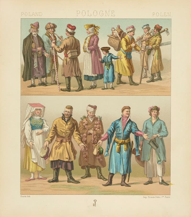 Costumes du peuple.