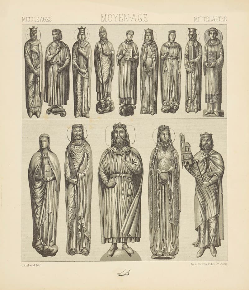 Les classes superieures – costume civil