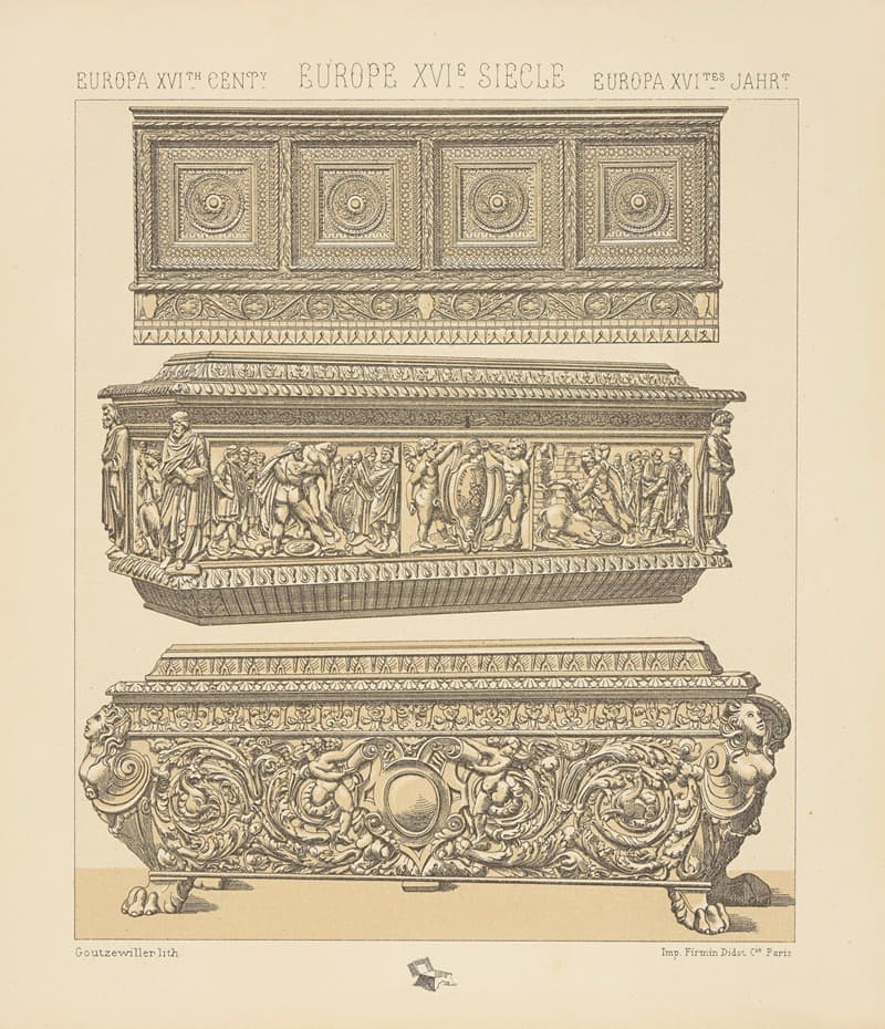 Objets mobiliers – bahuts, coffres de mariage