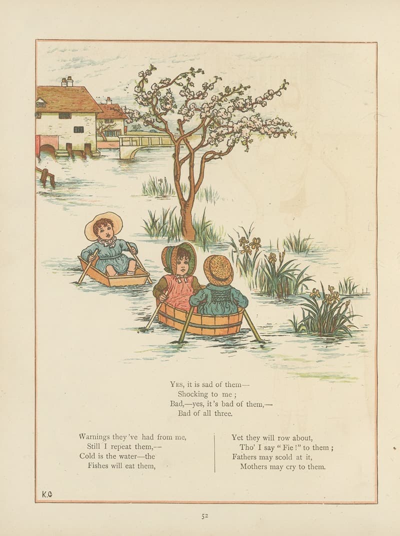 Under the window;  pictures & rhymes for children Pl.51