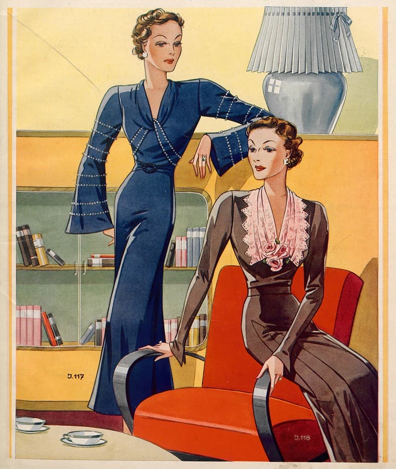 Przegląd Mody R.15, nr 12 Pl.1