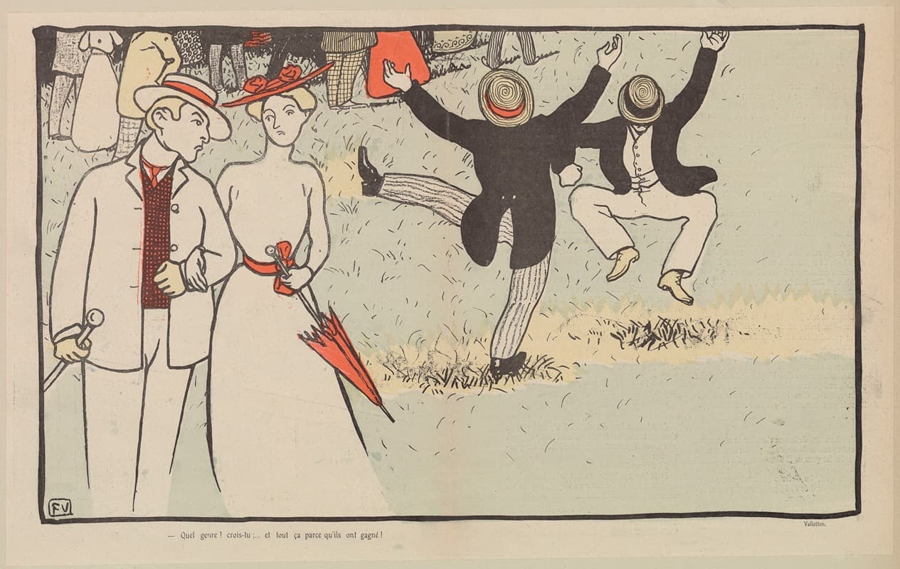 Какой жанр! Ты думаешь;… и все это потому, что они выиграли!