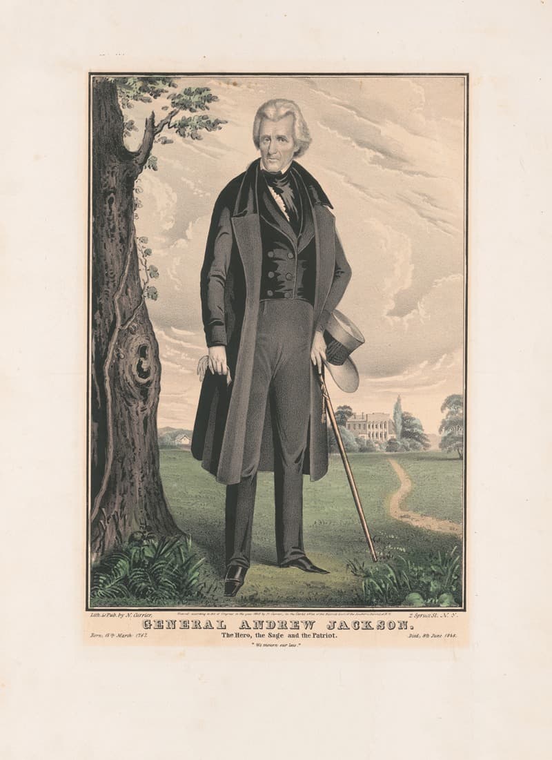 General Andrew Jackson; the hero, the sage and the patriot