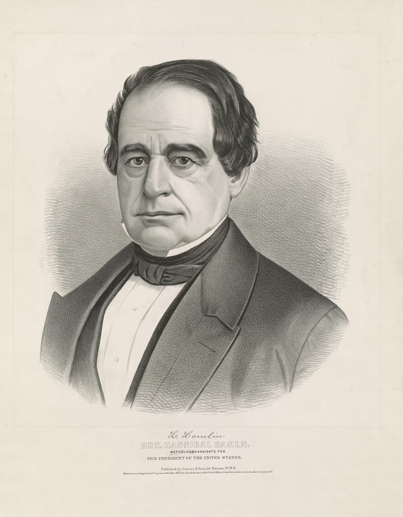 Honorable Hannibal Hamlin, Republican candidate for vice president of the United States