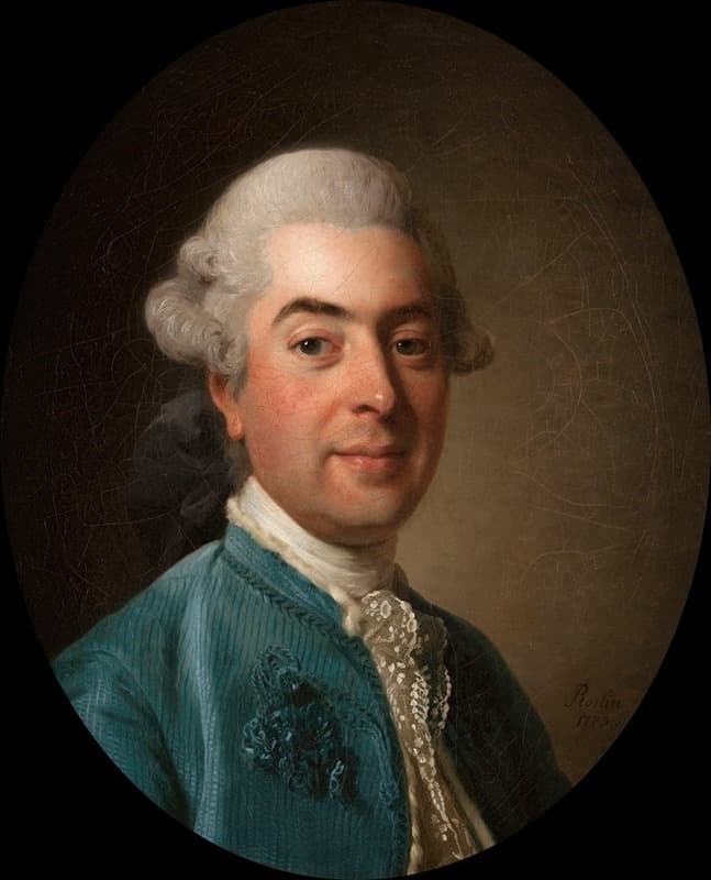 Portrait de Charles-Marin de La Haye des Fossés, fermier général du roi (1736-1790)