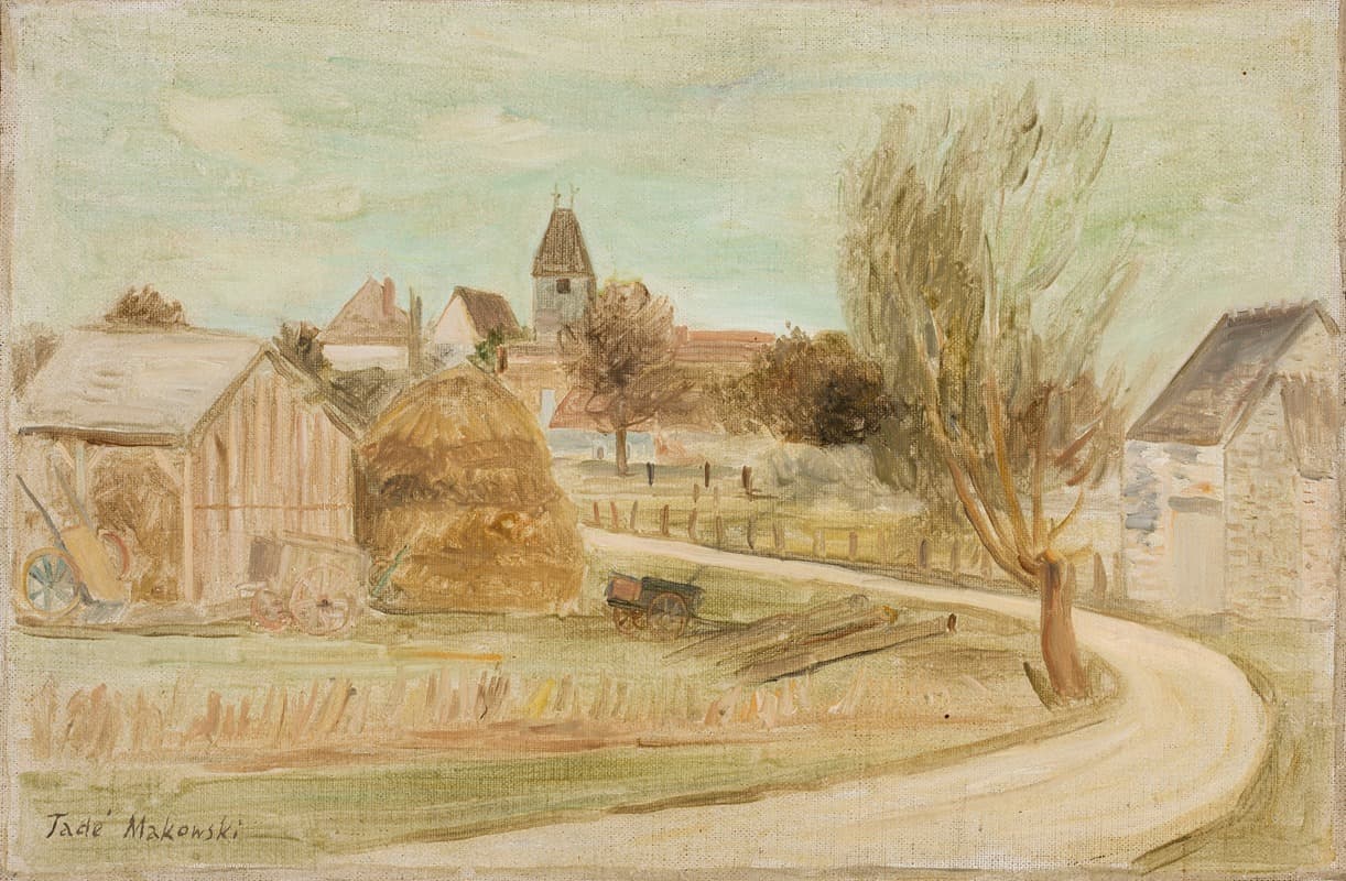 На краю деревни