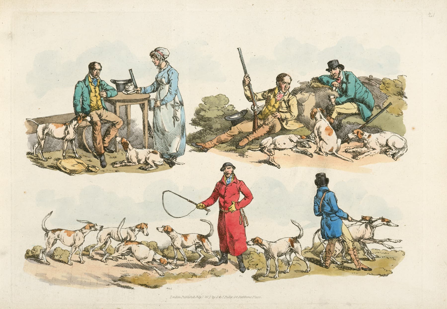 Сцены охотничьей жизни