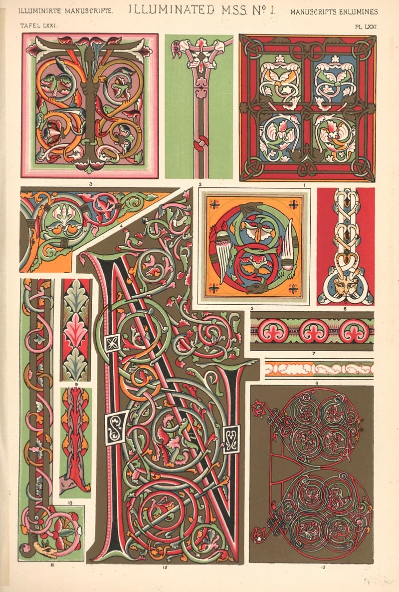 Иллюминированные манускрипты № 1